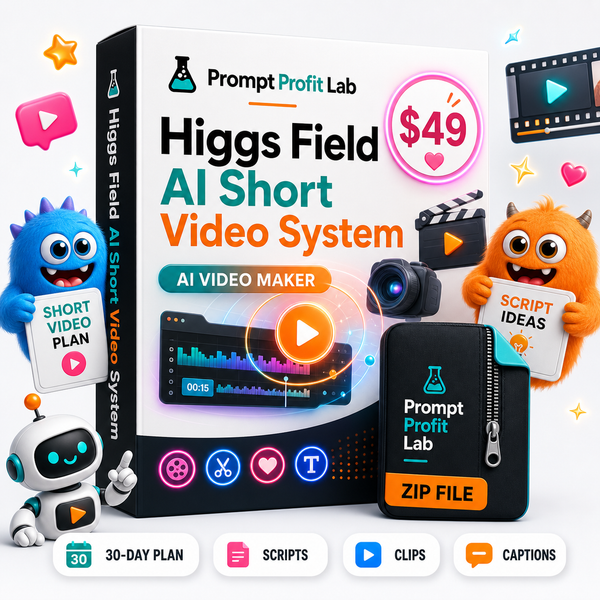 Higgs Field AI Short Video System