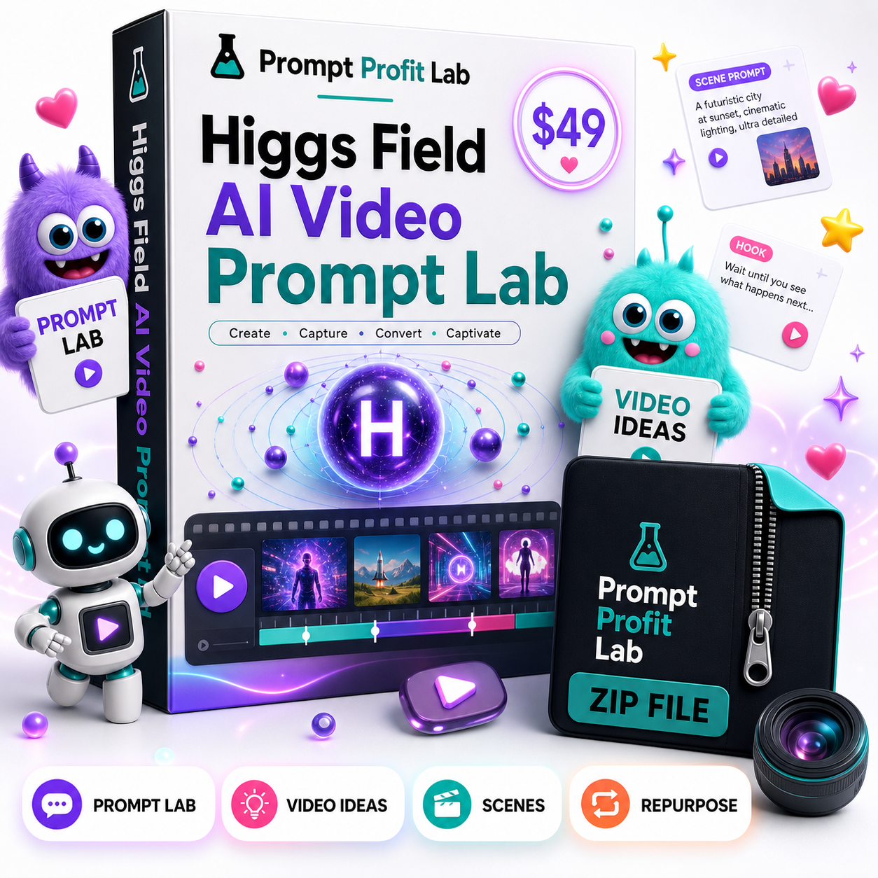 Higgs Field AI Video Prompt Lab