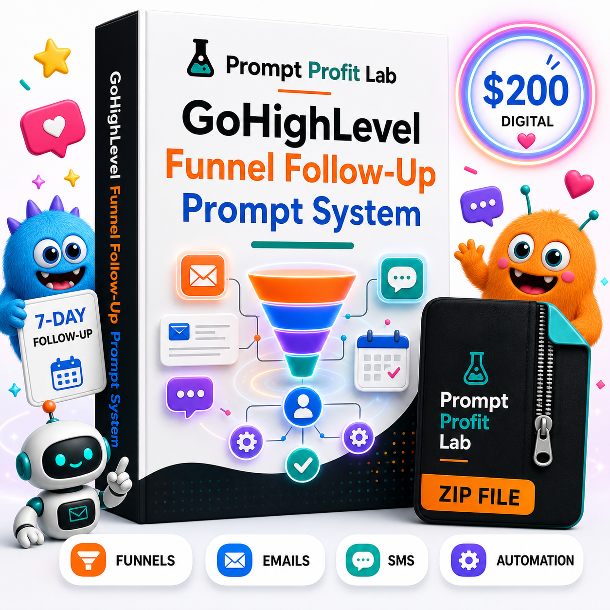 GoHighLevel Funnel & Follow-Up Automation Prompt System