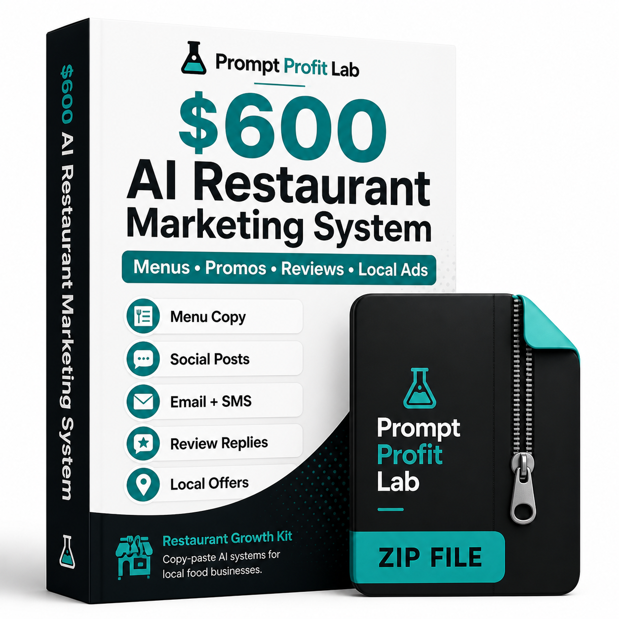 AI Restaurant Marketing System — Menus, Promos, Reviews, Local Ads & Weekly Content