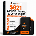 Claude Content & Offer Engine - Content, Offers, Emails and Sales Pages